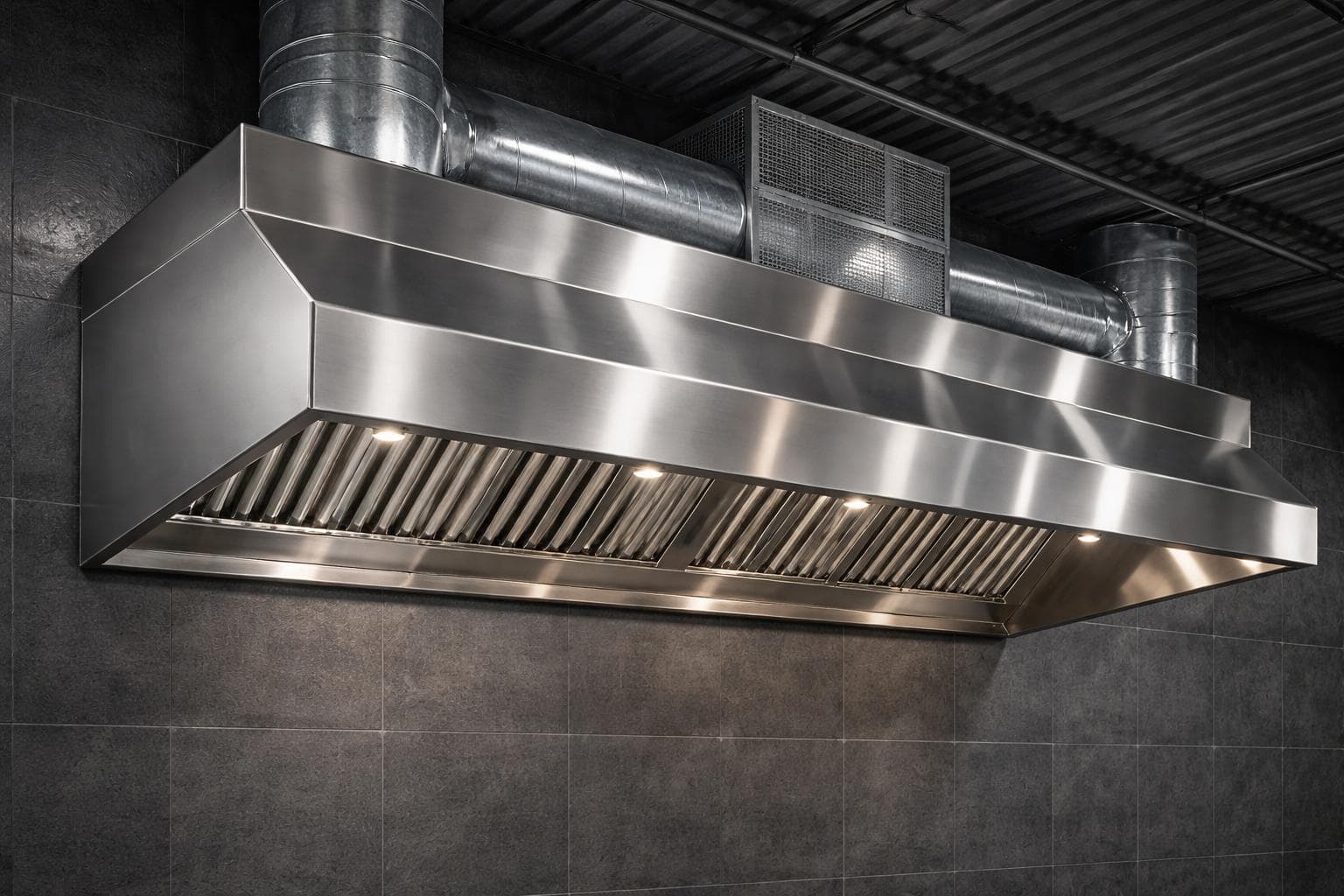 Kitchen exhaust system installation